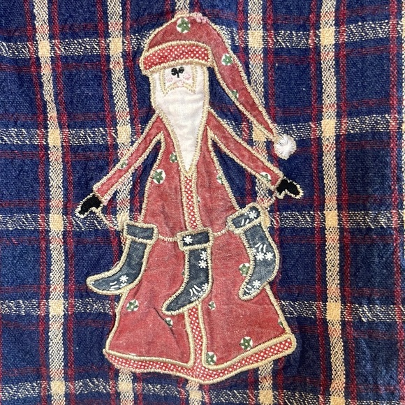 Christmas Santa Saint Nick dish towel - Picture 4 of 7